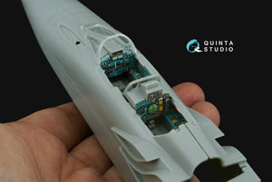 Quinta Studio QDS-48504 MiG-31B 3D-Printed &amp;amp; coloured Interior on decal paper (Hobby Boss) (Small version) 1/48 – immagine 9