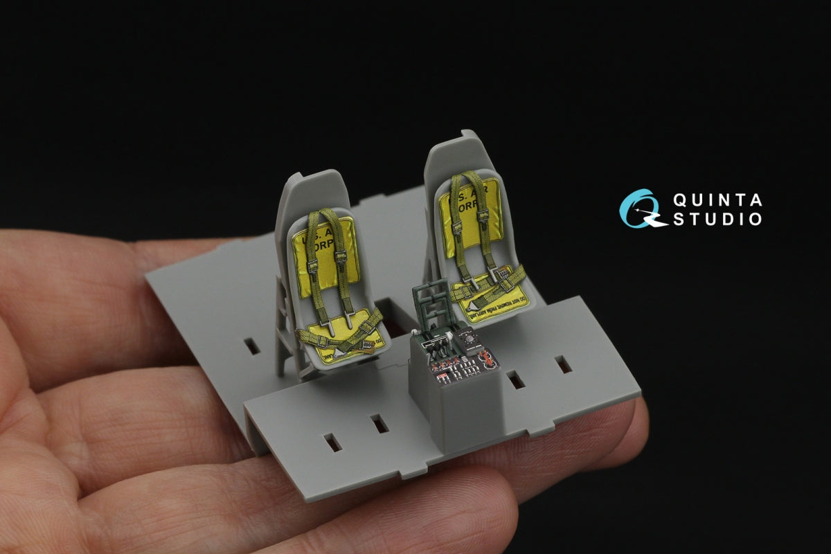 Quinta Studio QD48561 Boeing B-17G 3D-Printed &amp;amp; coloured Interior on decal paper (HK models) 1/48 – immagine 10