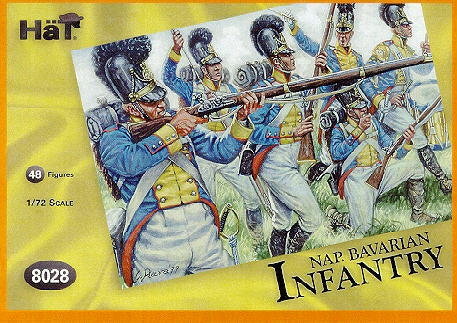 Hat 8028 Napoleonic Bavarian Infantry 1/72