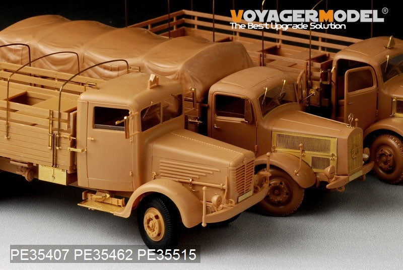 Voyager Model PE35515 WWII German Bussing Nag L4500S 4X2 Cargo Truck For AFV 35170 1/35 – immagine 4