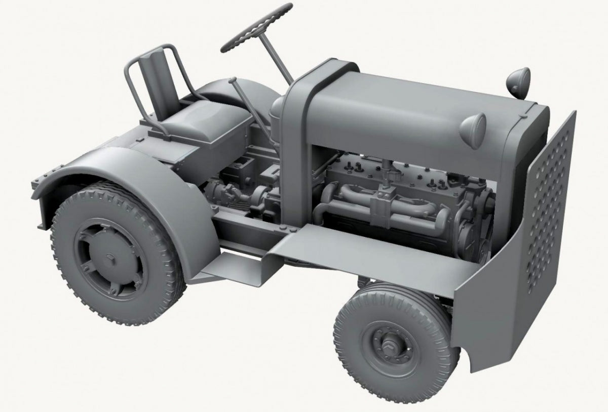 Thunder Model 32001 US Tug Clarktor-6 Mill-33 The heavy duty airfield tractor 1/32 – zdjęcie 10