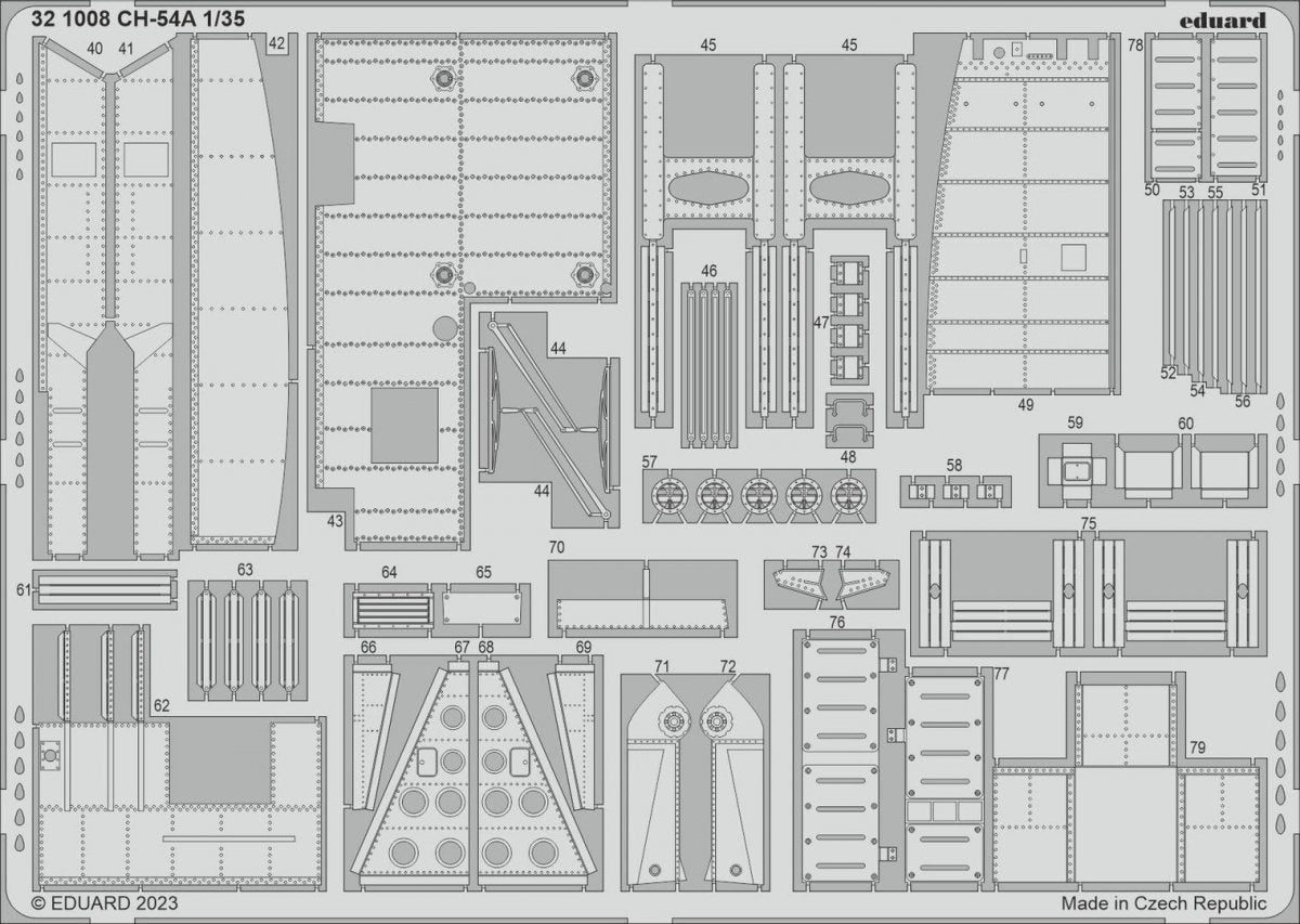 Eduard 321008 CH-54A ICM 1/32 – zdjęcie 2