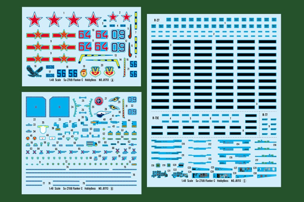 Hobby Boss 81713 Su-27UB Flanker C 1/48 – zdjęcie 4