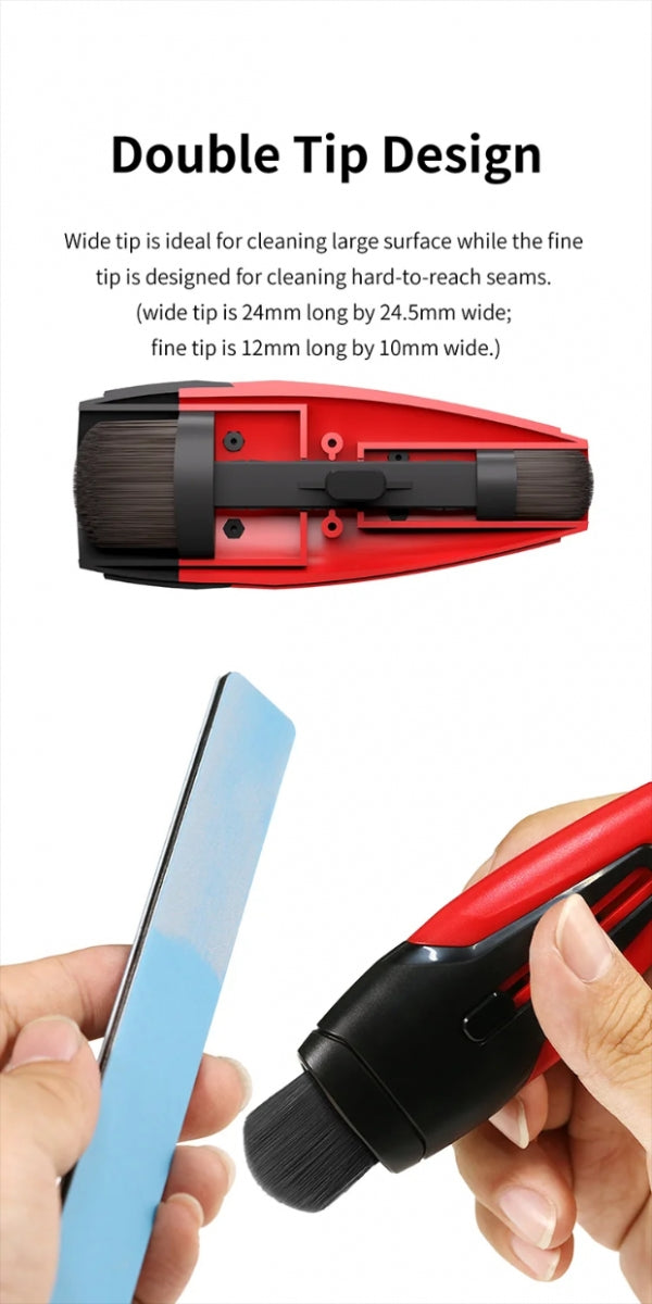 DSPIAE PT-RDB Retractable Dust Brush / Wysuwana szczoteczka do kurzu – immagine 5