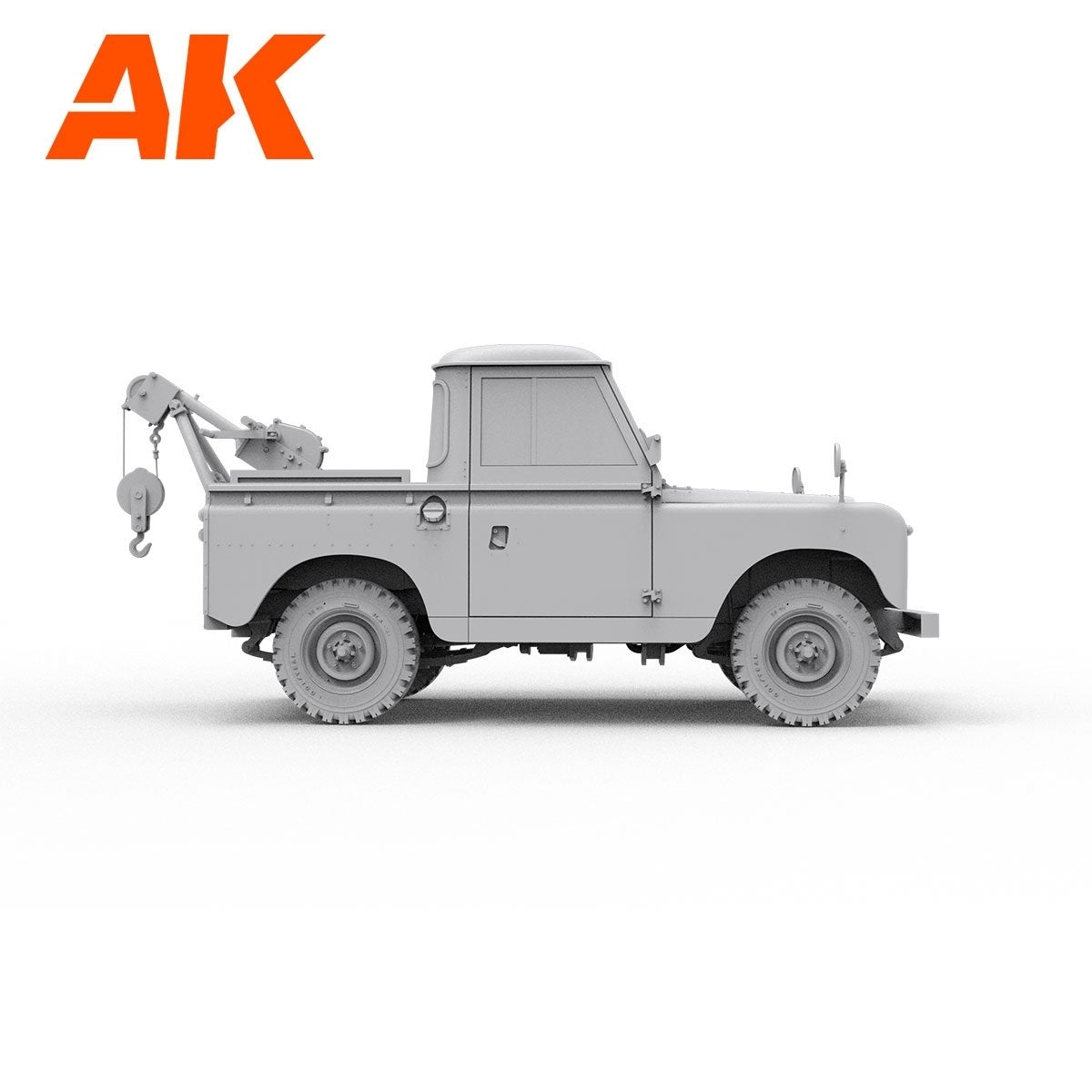 AK Interactive AK35014 LAND ROVER 88 SERIES IIA CRANE-TOW TRUCK 1/35 – Bild 9