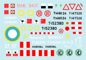 Star Decals 35-974 British Tanks in Italy #1 1/35 – immagine 3