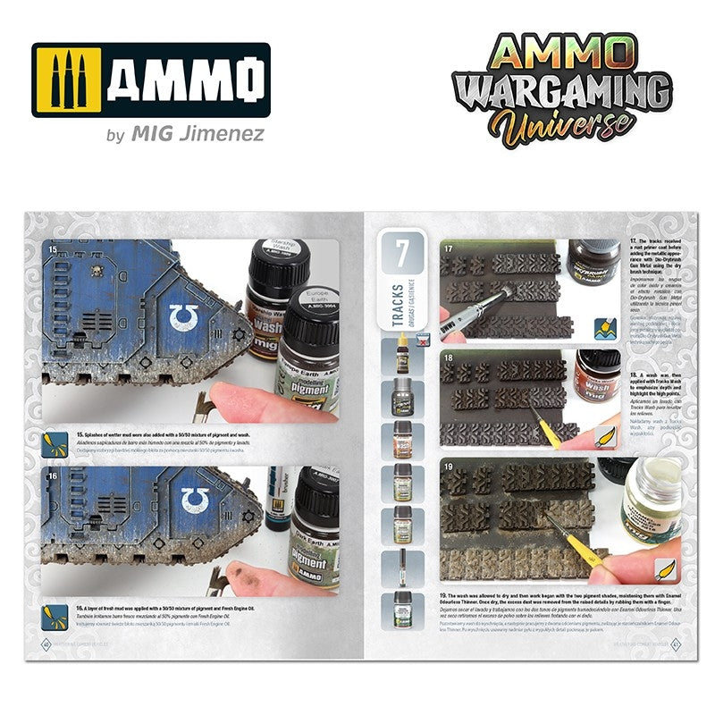 Ammo of Mig 6925 AMMO WARGAMING UNIVERSE Livre 06 - Vieillissement des véhicules de combat (anglais, espagnol, polonais) – image 6