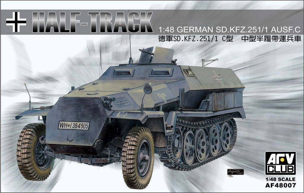 AFV Club 48007 Sd.Kfz. 251/1 Ausf. C (1/48)