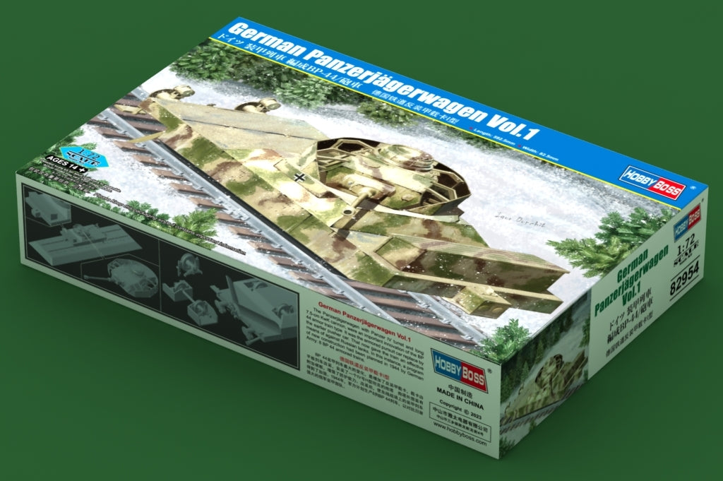 Hobby Boss 82954 German Panzerjägerwagen Vol.1 1/72 – Bild 3