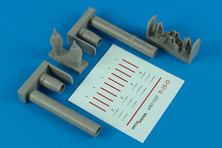 Aerobonus 480020 S-25-O air-to-ground rocket 1/48
