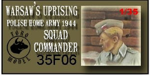 ToRo Model 35F06 Powstanie Warszawskie - dowódca oddziału / Warsaw Uprising 1944 - Squad commander 1/35 – immagine 2