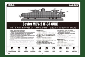 Hobby Boss 85515 Soviet MBV-2 (F-34 GUN) 1/35 – imagen 5