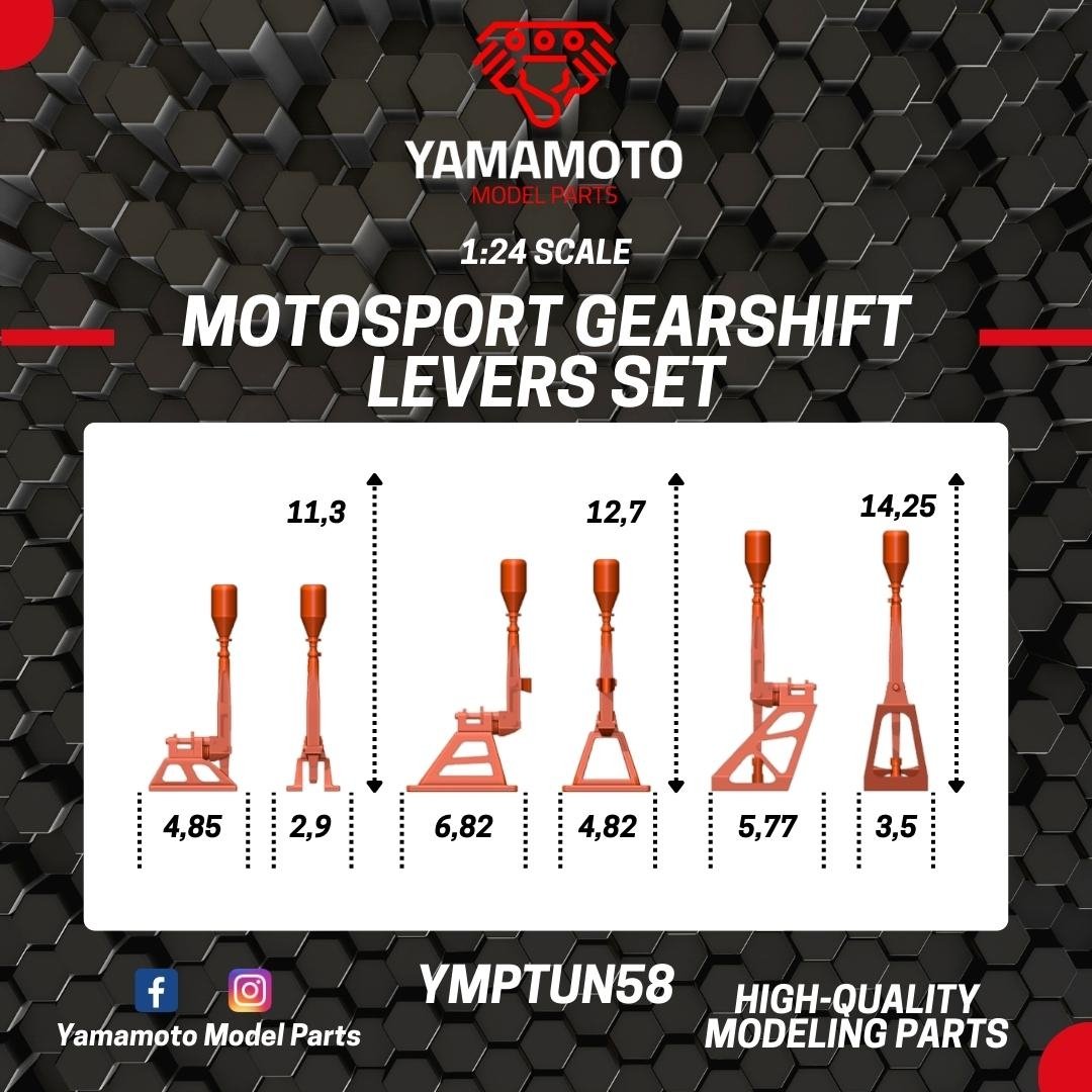 Jeu de leviers de vitesse Yamamoto YMPTUN58 1/24 – image 3