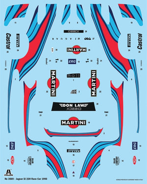 Italeri 3669 Jaguar XJ 220 Racing 1/24 – imagen 4