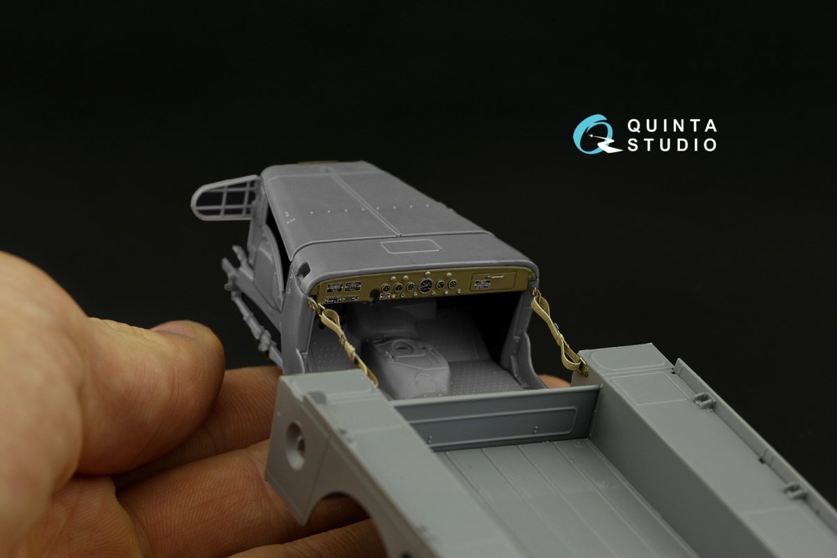 Quinta Studio QD35062 Dodge WC-51 3D-Printed &amp;amp; coloured Interior on decal paper (Zvezda) 1/35 – imagen 4