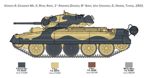 Italeri 6579 Crusader II avec infanterie de la 8e armée, échelle 1/35 – image 4