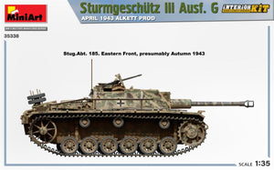 Mini Art 35338 Sturmgeschutz III Ausf. G AVRIL 1943 ALKETT PROD. KIT INTÉRIEUR 1/35 – image 9