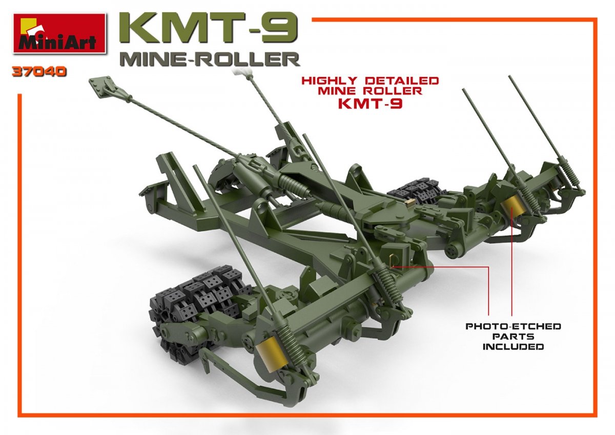 MiniArt 37040 Mine-roller KMT-9 1/35 – image 3