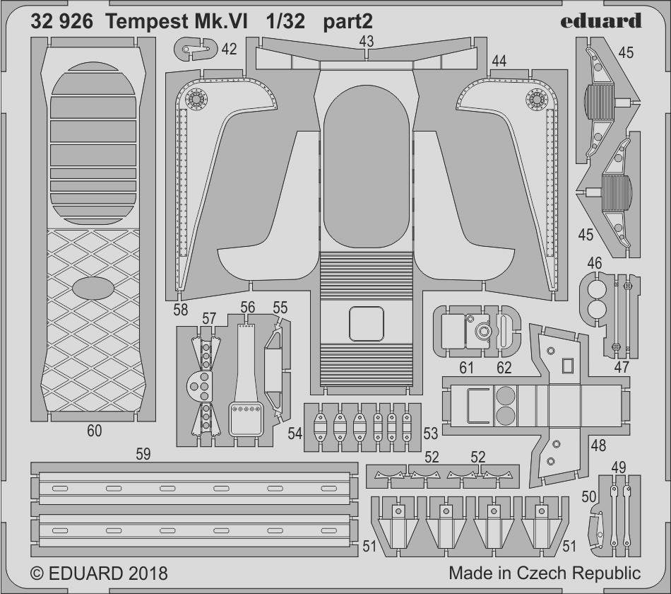 Eduard 32926 Tempest Mk. VI SPECIAL HOBBY 1/32 – Bild 2