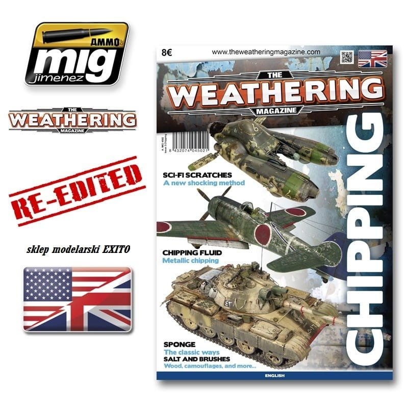 AMMO of Mig Jimenez 4502 - The Weathering Magazine - Chipping (English Version)
