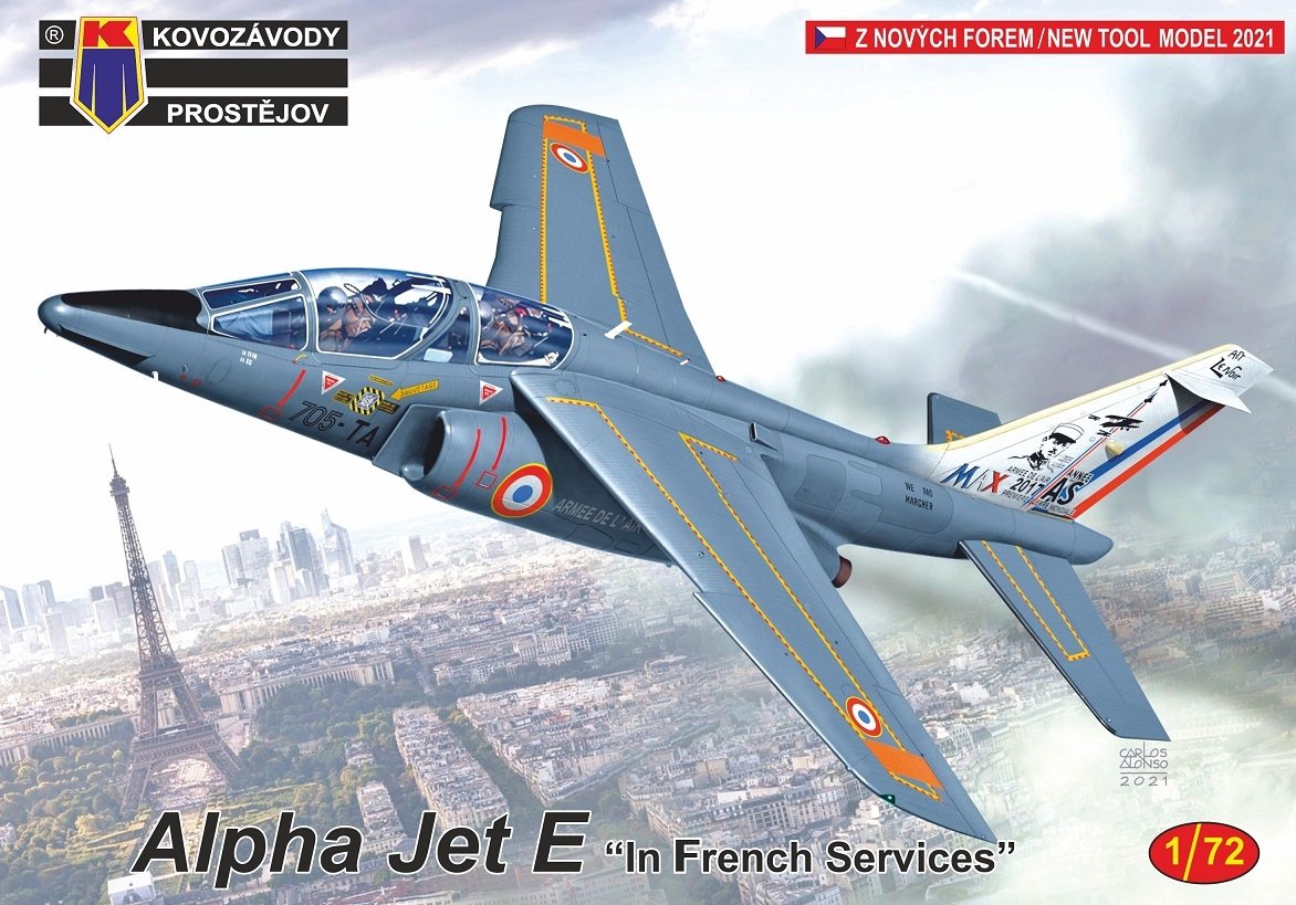 Kovozavody Prostejov KPM0264 Alpha Jet E "In French Services" 1/72
