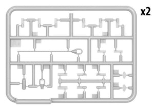 MiniArt 37045 KMT-7 MID TYPE MINE-ROLLER 1/35 – immagine 4