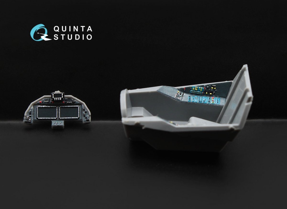Quinta Studio QD72004 SU-57 3D-Printed &amp;amp; coloured Interior on decal paper (for Zvezda kit)1/72 – immagine 4