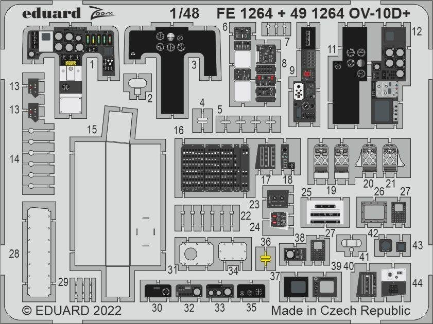 Eduard BIG49327 OV-10D+ ICM 1/48 – immagine 3