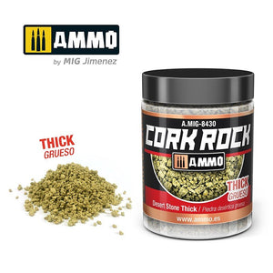 AMMO de Mig Jimenez 8430 CREATE CORK Desert Stone Thick 100ml
