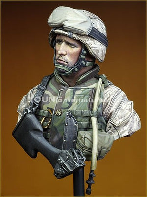Young Miniatures YM1816 USMC Fallujah Iraq 2004 1/10 – immagine 7