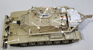 Eureka XXL ER-3571 Upgrade kit for the M728 Combat Engineer Vehicle fit to AFV Club 35254 1/35 – immagine 11