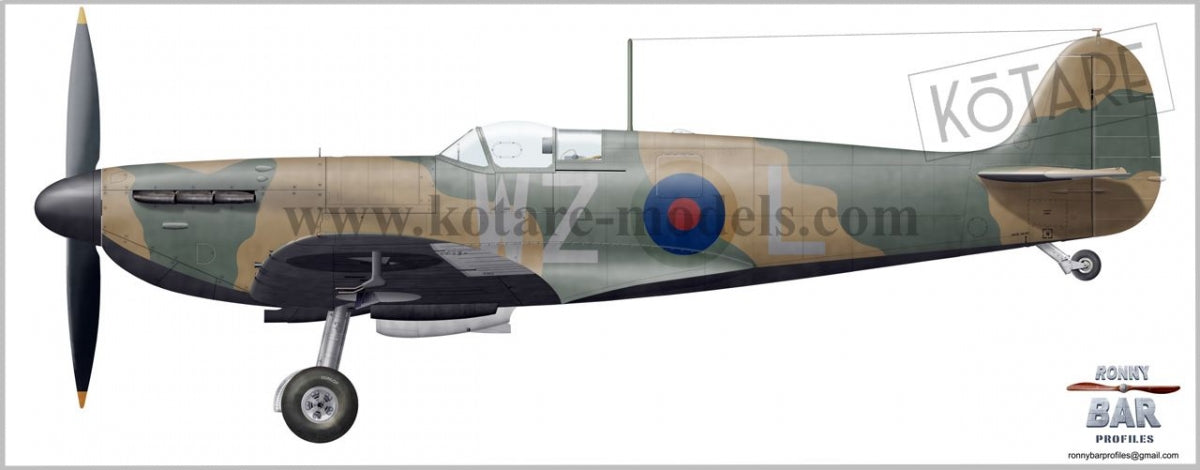 Kotare K32004 Spitfire Mk.Ia Early 1/32 – immagine 3