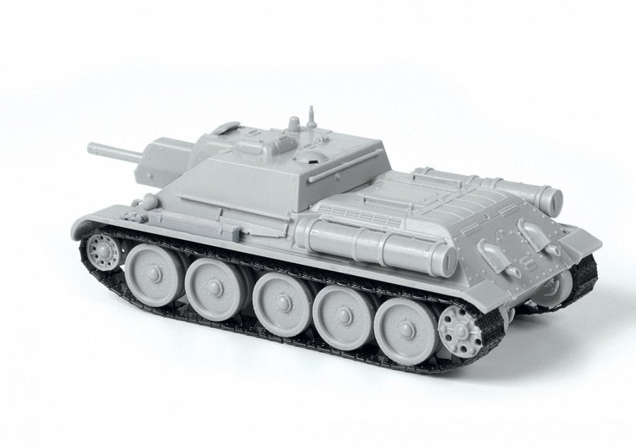 Zvezda 5043 SU-122 SOVIET TANK DESTROYER 1/72 – zdjęcie 4