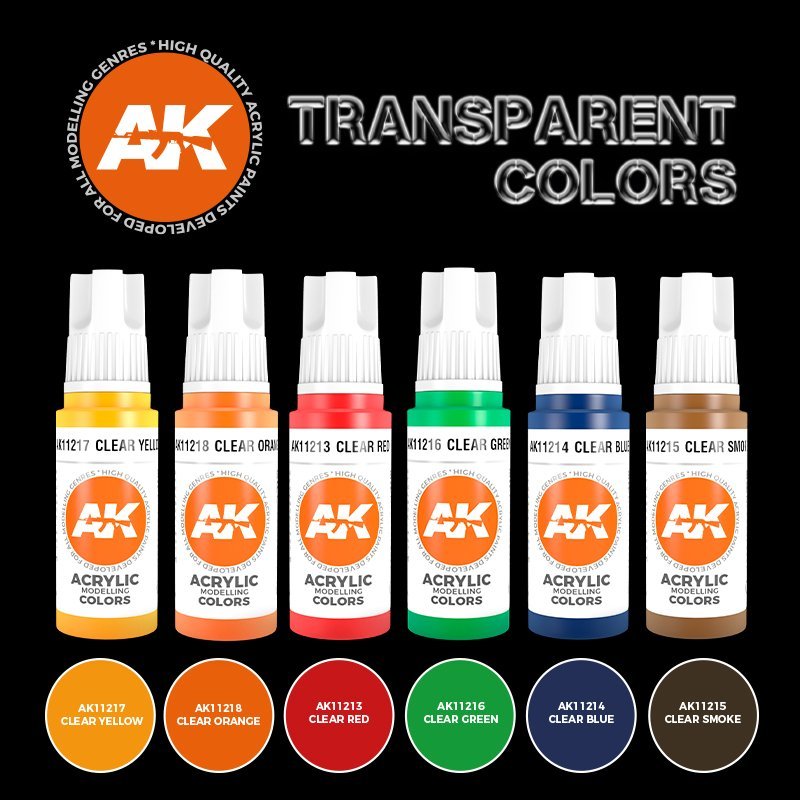 Coffret Signature AK Interactive AK11763 – Adam Wilder 3G (18 x 17 ml) – image 2
