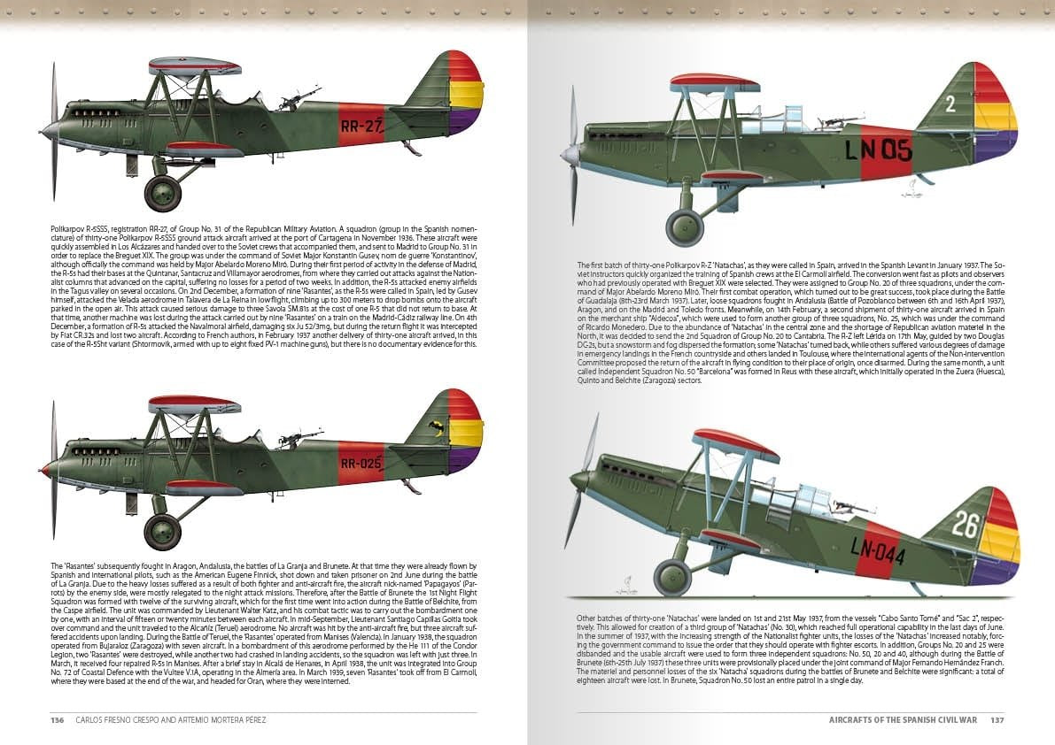 502 Abteilung ABT713 AIRCRAFT OF THE SPANISH CIVIL WAR 1936-1939 – immagine 4