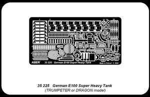 Aber 35225 German super heavy tank E100 1/35 – imagen 5
