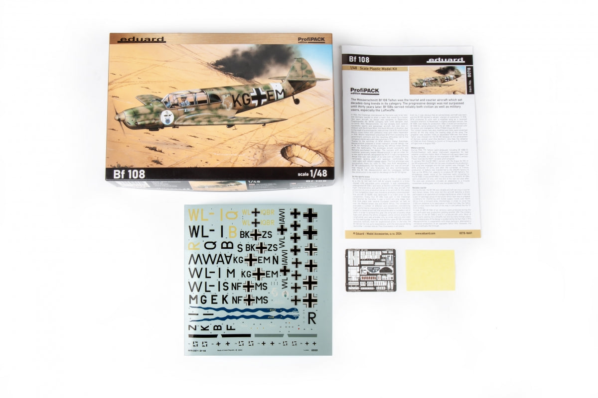 Eduard 8078 Bf 108 1/48 – imagen 3