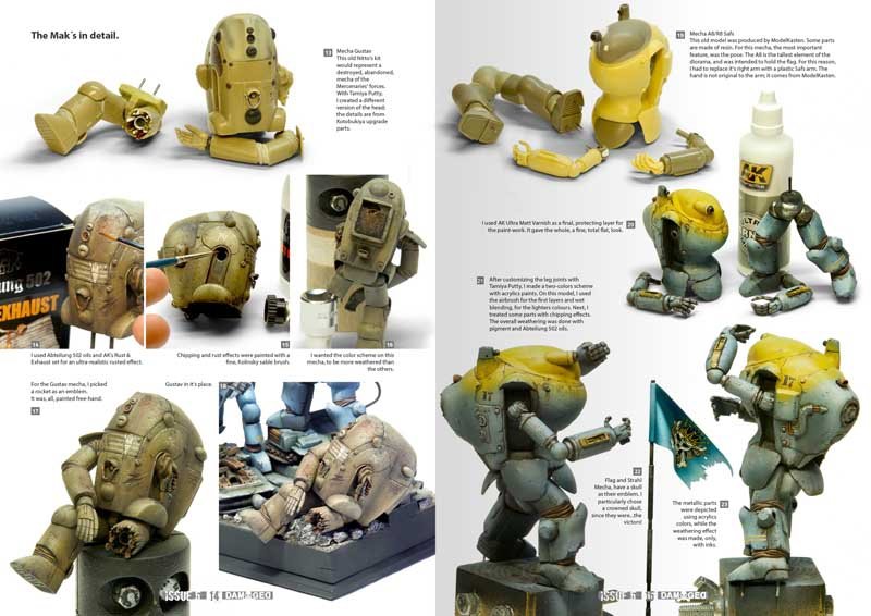 ABTEILUNG 502 ABT711 - Damaged Issue 05 - Weathered &amp;amp; Worn Models Magazine – imagen 2