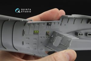 Quinta Studio QDS-32250 A-26C Invader 3D-Printed &amp;amp; coloured Interior on decal paper (Hobby Boss) (with 3D-printed resin parts) 1/32 – immagine 9