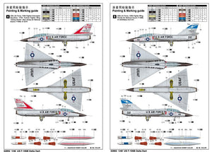 Trumpeter 02892 F-106B Delta Dart 1/48 – imagen 3