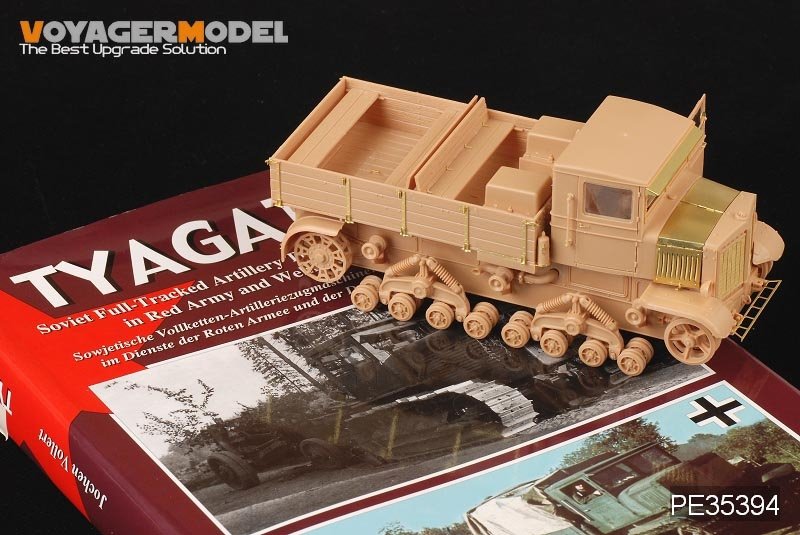 Voyager Model PE35394 WWII Russian Voroshilovets Tractor for TRUMPETER 01573 1/35 – zdjęcie 8