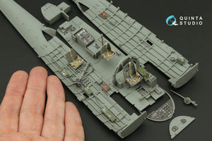 Quinta Studio QD35127 Nakajima B5N2 Kate 3D-Printed coloured Interior on decal paper (Border Model) 1/35 – immagine 10