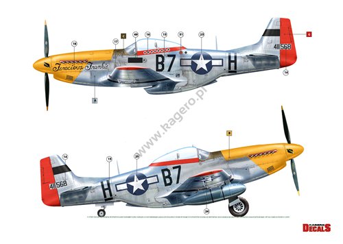 Kagero KD48004 P-51 D/K Mustang part 1 1/48 – immagine 4
