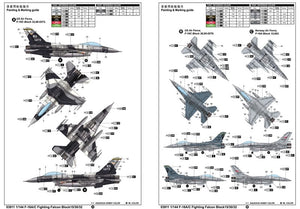 Trumpeter 03911 F-16A/C Fighting Falcon Block 15/30/32 1/144 – immagine 5