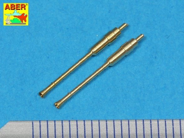 Aber 72L-58 Zestaw 2 luf do KwK 38 / Set of 2 gun barrels KwK 38 1/72 – immagine 2