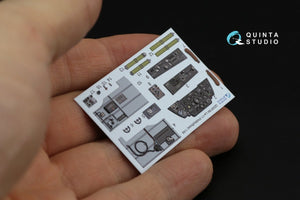 Intérieur imprimé en 3D et coloré sur papier décalcomanie Quinta Studio QD48184 La-11 (HobbyBoss) 1/48 – image 4