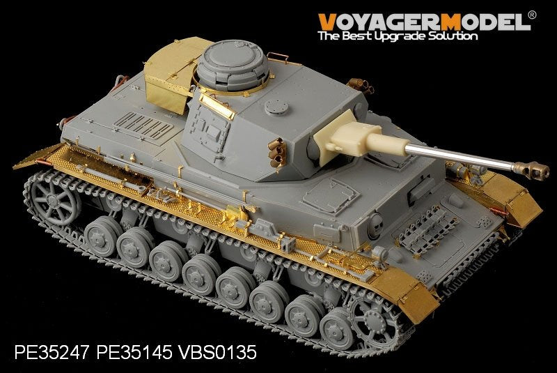 Voyager Model PE35247 WWII German Pz.Kpfw.IV Ausf.G (LAH Division Kharkov 1943)(For DRAGON 6363) 1/35 – immagine 3
