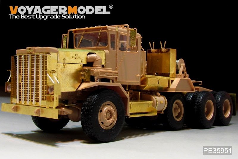 Voyager Model PE35951 Modern US Army M911 C-HET &amp;amp;M747 Heavy Equipment Semi-Trailer For MENG SS-013 1/35 – zdjęcie 12