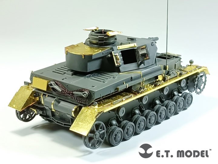 E.T. Model E35-303 WWII German Pz.Kpfw.IV Ausf.F For TAMIYA 35374 1/35 – zdjęcie 4