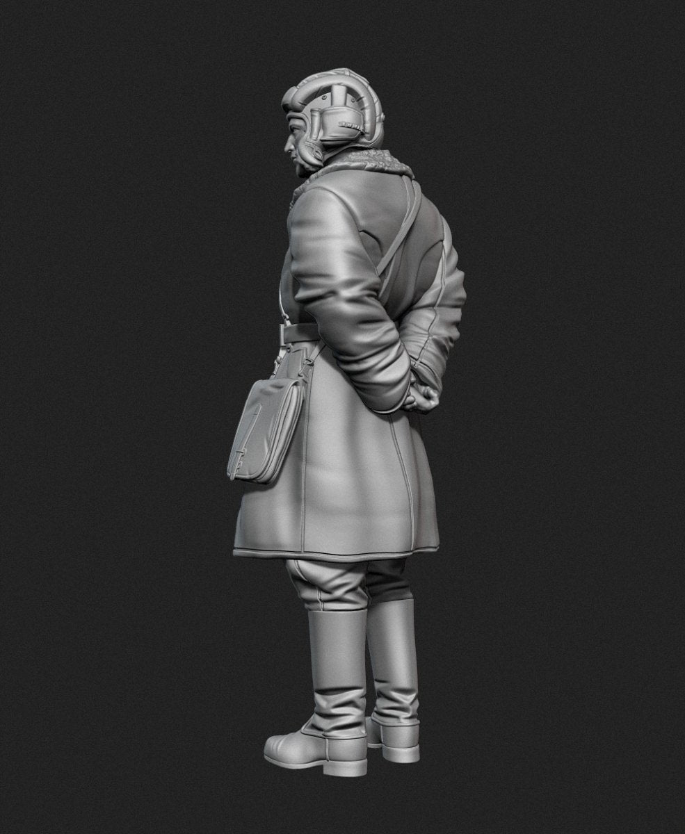 Panzer Art FI35-128 Soviet tank officer in sheepskin coat No.1 1/35 – imagen 4